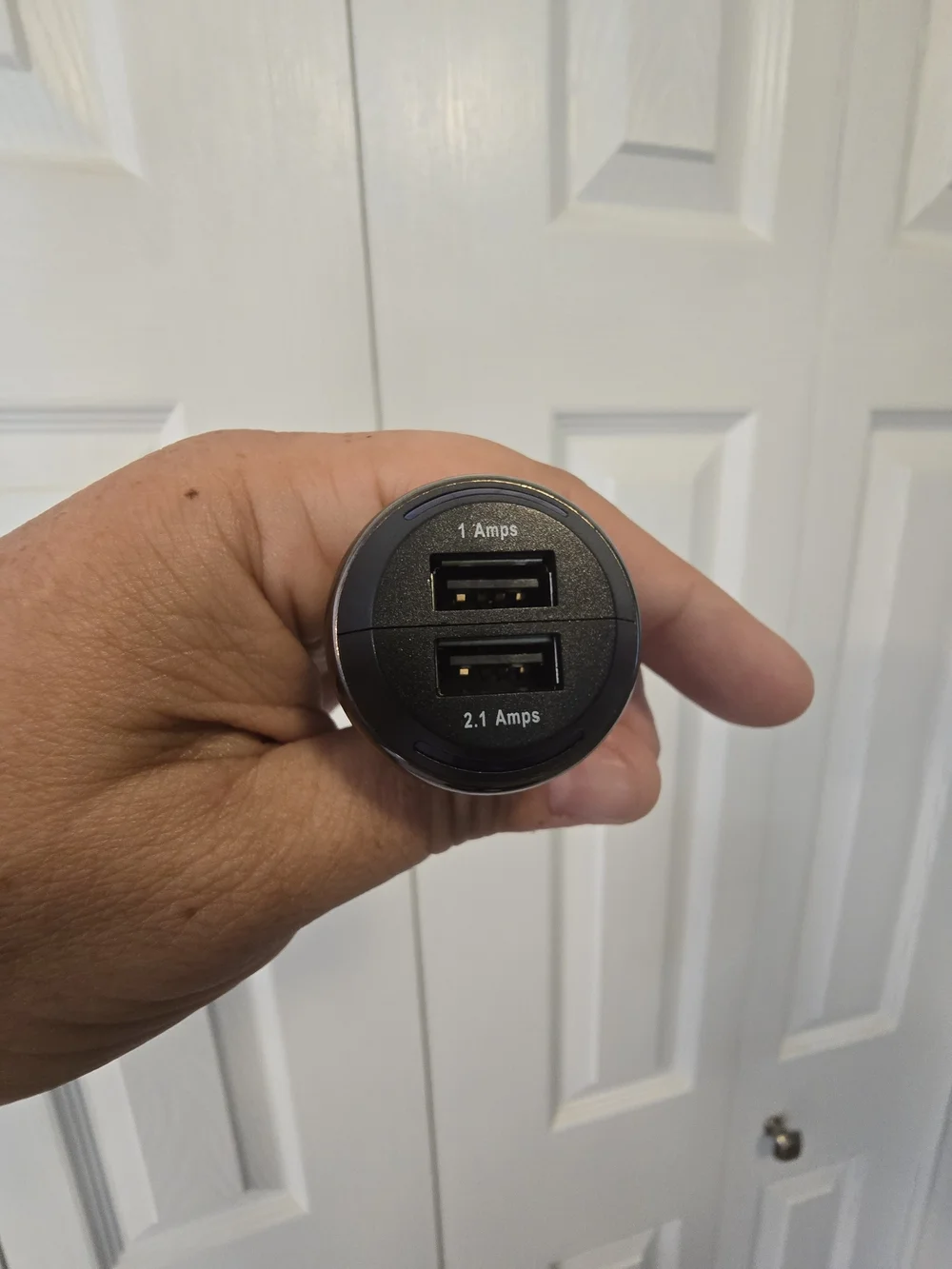 Universal Dual USB Car Charger - Black
